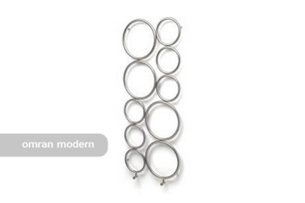 حوله خشک کن دکوراتیو استیل مدل Bubble