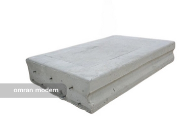 دال بتنی پیش ساخته سایز 100*50