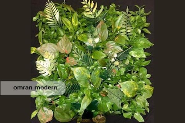 دیوار سبز مصنوعی - مدل برگ هاوایی