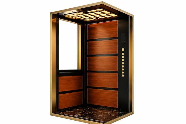 کابین آسانسور ام دی اف استیل مدل مهتاب