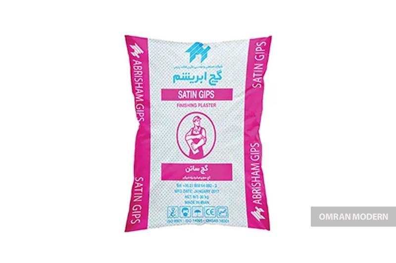 گچ ساتن ابریشم