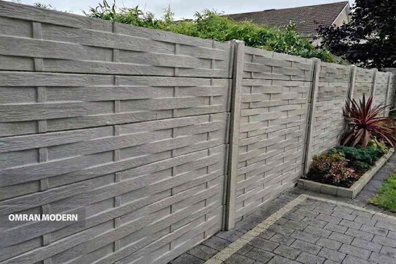 دیوار پیش ساخته بتنی سبک طرح حصیری