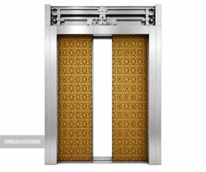 درب سانترال استیل طرح دار کابین برند یاران