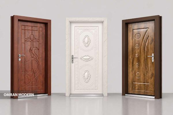 درب اتاقی طرح گل