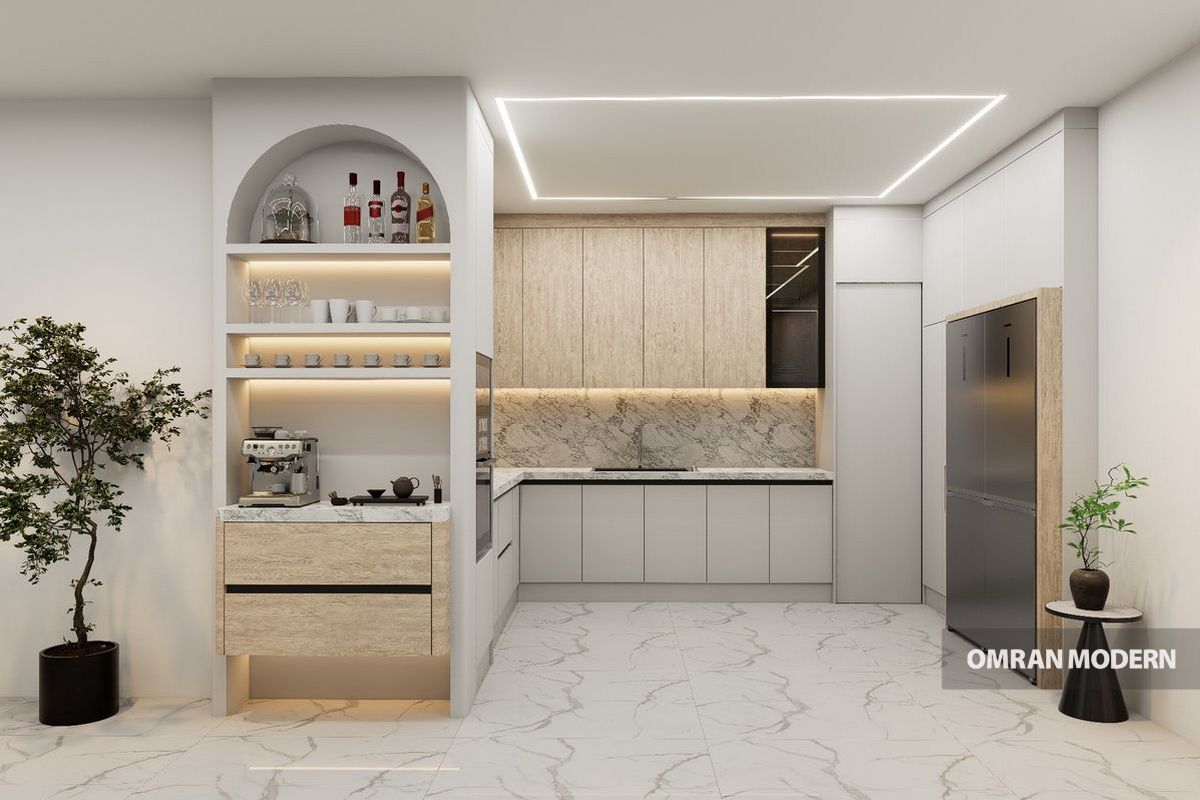 کابینت مینیمال قوس