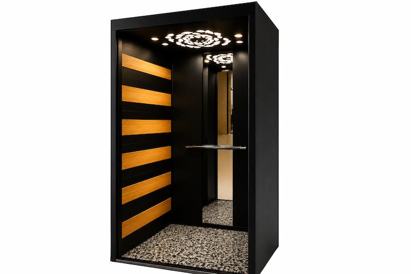 کابین آسانسور ام دی اف استیل مدل سولین