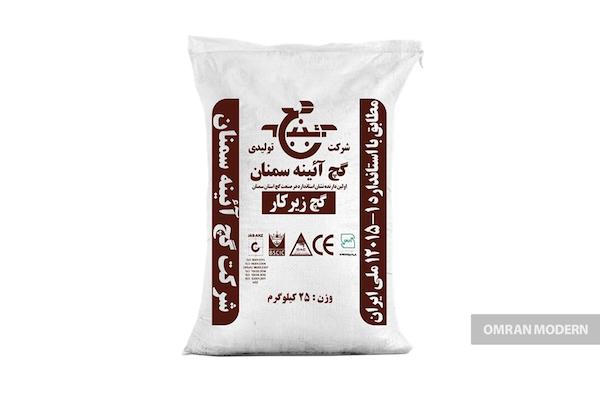 گچ زیرکار آئینه سمنان