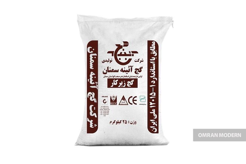 گچ زیرکار آئینه سمنان