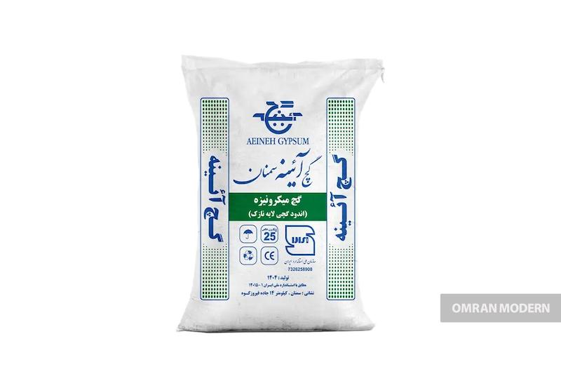 گچ میکرونیزه آئینه سمنان