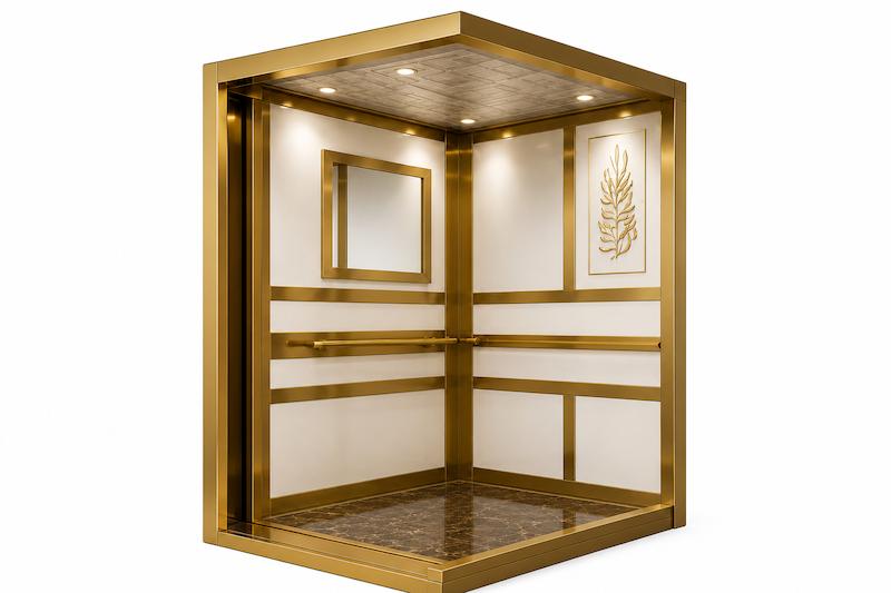 کابین آسانسور ام دی اف استیل مدل آذرخش