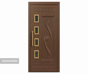 درب لولایی آسانسور طرح آدرین