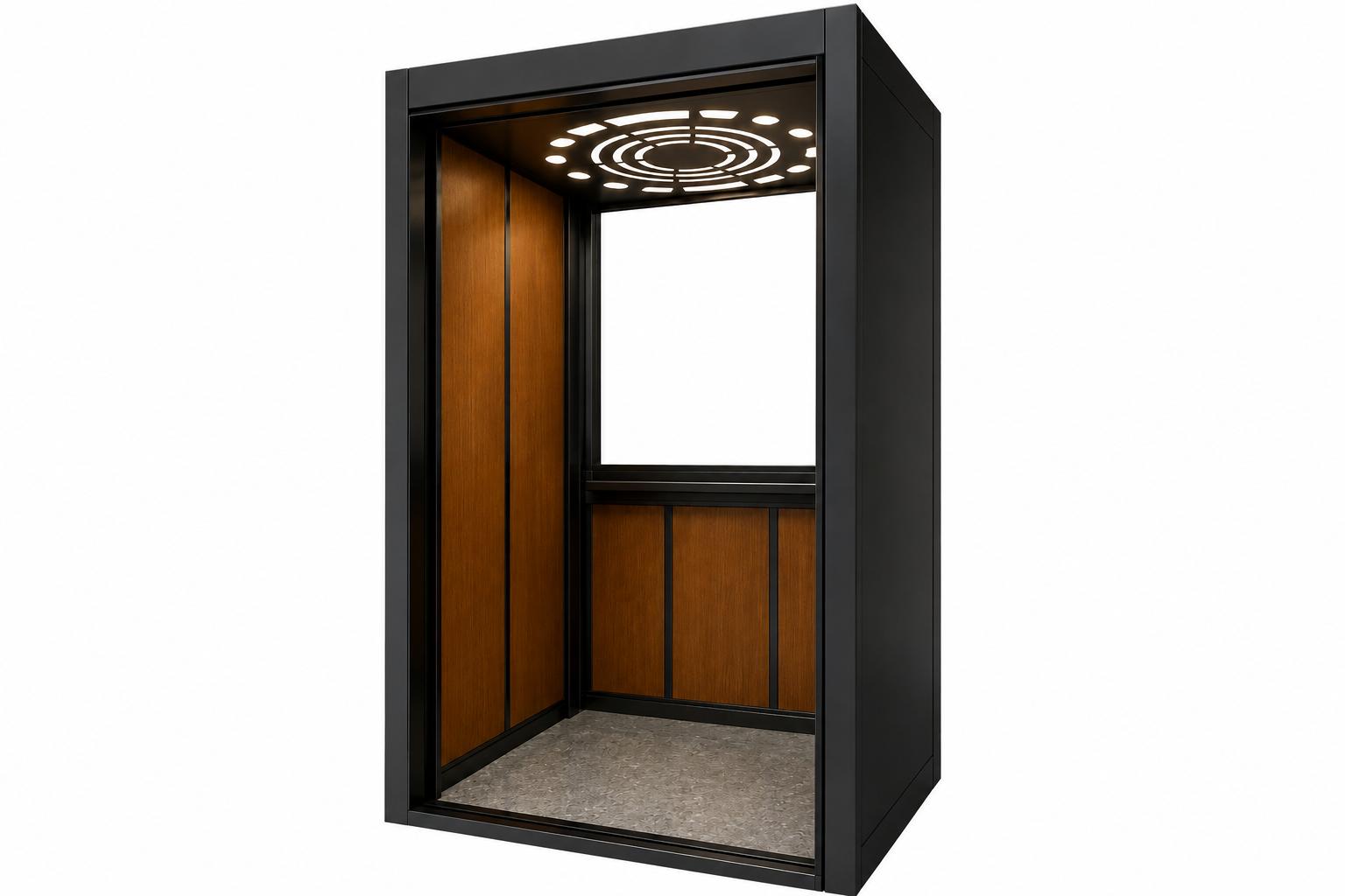 کابین آسانسور ام دی اف استیل مدل زرنگار