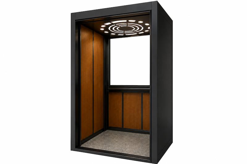کابین آسانسور ام دی اف استیل مدل زرنگار