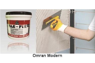 چسب کاشی خمیری تایل فیکس