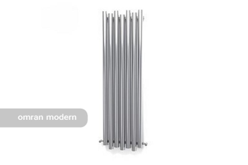 حوله خشک کن دکوراتیو استیل مدل Bamboo