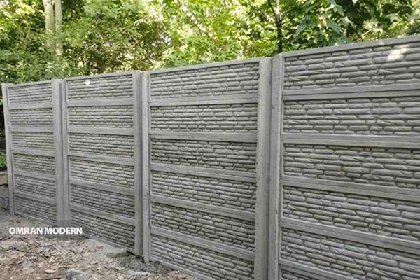 دیوار پیش ساخته بتنی سبک طرح آجری