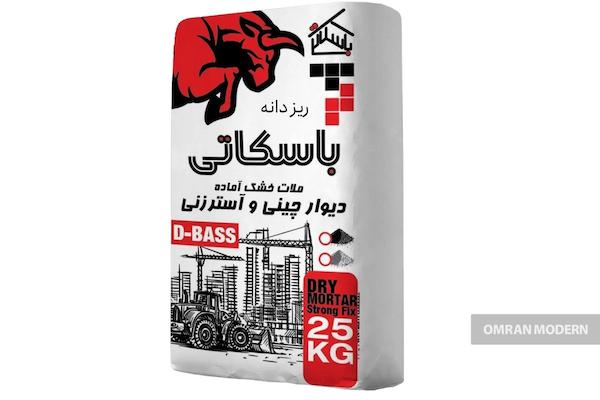 ملات آماده دیوارچینی باسکاتی
