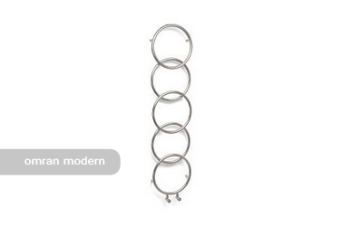 حوله خشک کن دکوراتیو استیل مدل Ring