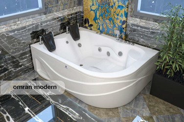 وان جکوزی دو نفره مستطیل آدمیرال