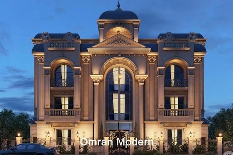 نمای رومی سیمانی
