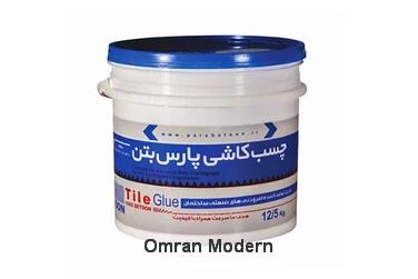 چسب کاشی پلیمری TS-P خمیری بتن پاس