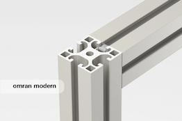 پروفیل آلومینیوم 1 ابعاد 10x10