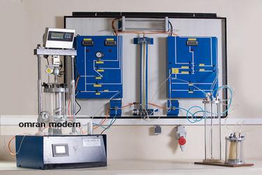 دستگاه سه محوری خاک