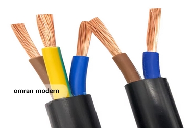 سیم برق نیمه افشان