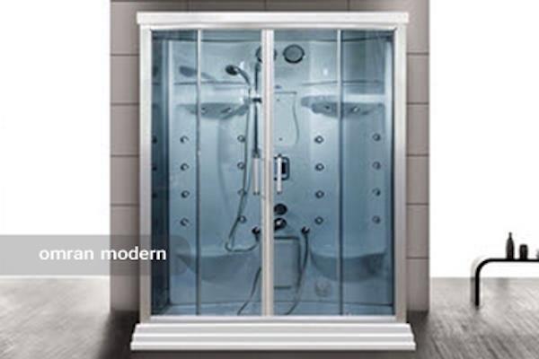 کابین سونا و جکوزی مستطیلی زرین آب