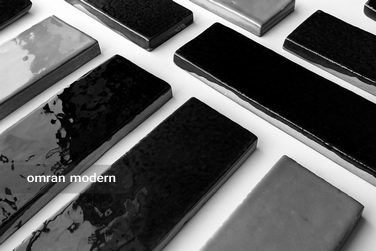 آجر لعابی مشکی