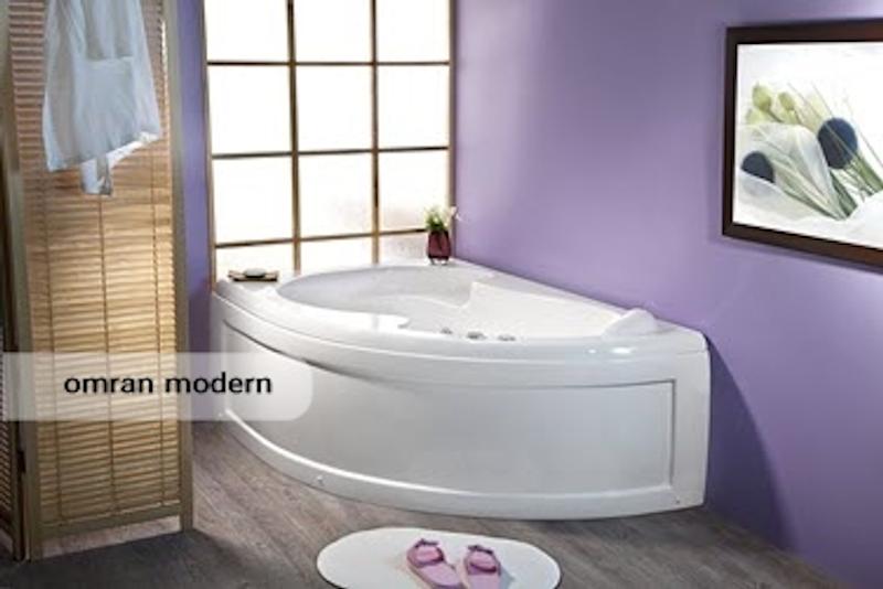وان جکوزی یک نفره سه گوش (کنجی) پرشین