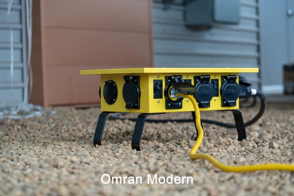 تابلو برق کارگاهی (موقت)