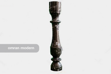 نرده سنگی صراحی گرد مرمریت کد-125