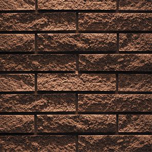 آجر نسوز صخره ای قهوه ای کلاسیک