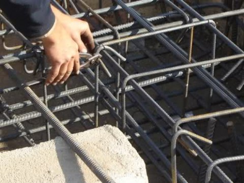 مش گذاری و آرماتور بندی