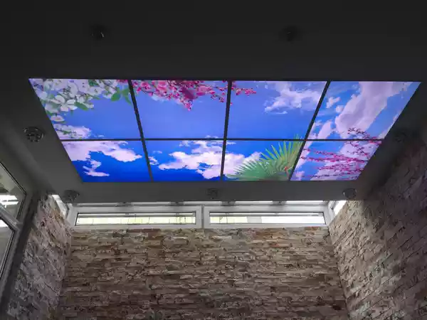 سقف مجازی دستشویی