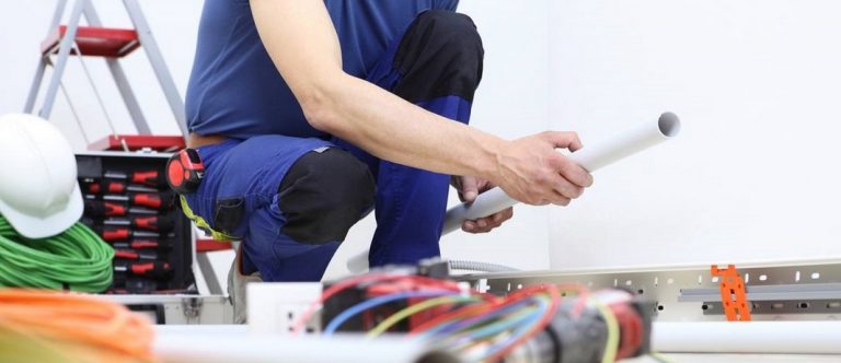 نحوه لوله کشی برق ساختمان