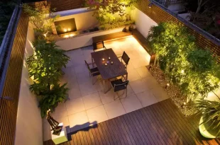نورپردازی روف گاردن