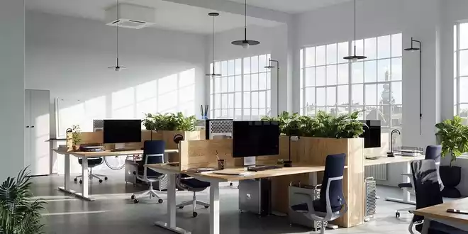استاندارد طراحی فضای اداری