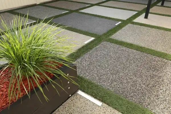 واش بتن با چمن