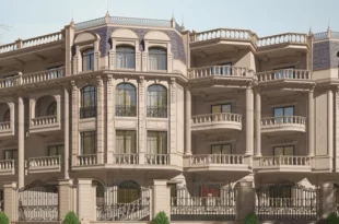 نرده سنگی نما