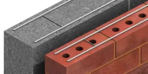 اجرای وال پست با میلگرد بستر