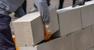 دیوار چینی با بلوک هبلکس