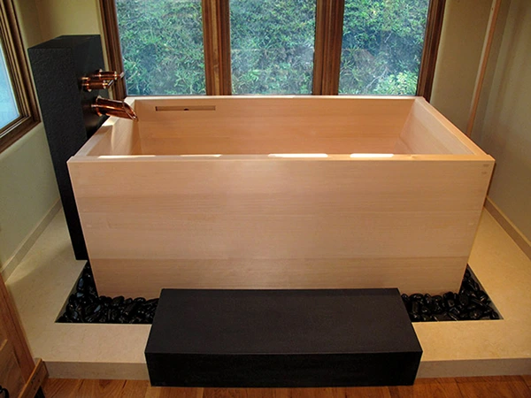 وان چوبی ، مکملی برای یک حمام شیک و زیبا 