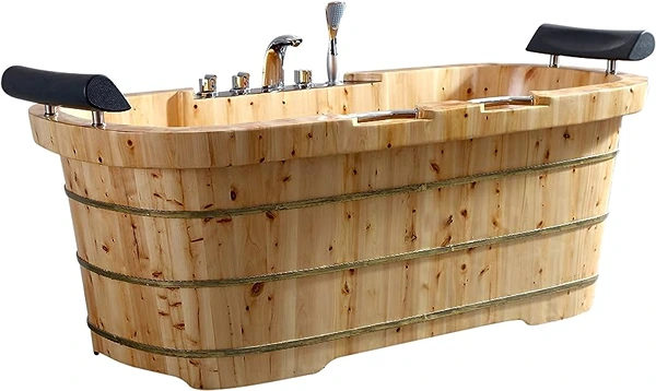 وان چوبی ، مکملی برای یک حمام شیک و زیبا 