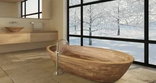 وان چوبی ، مکملی برای یک حمام شیک و زیبا