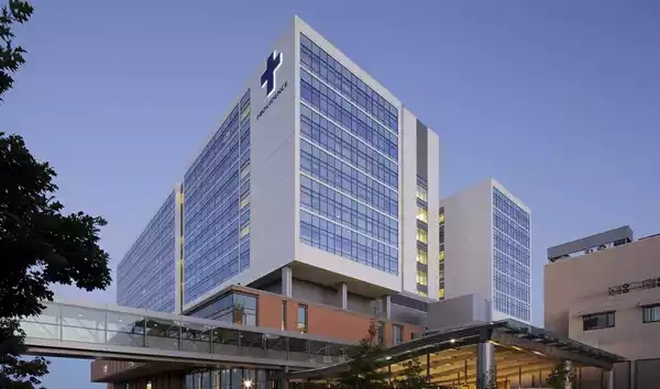 طراحی نمای بیمارستان