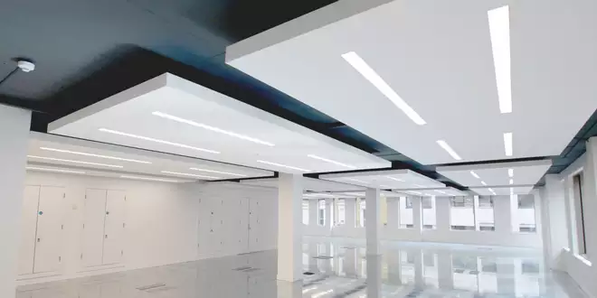 اجرای نور خطی در کناف