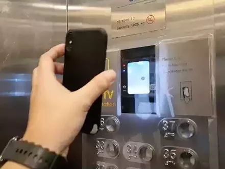 کنترل آسانسور با موبایل