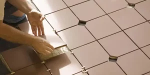 نصب کاشی با چسب